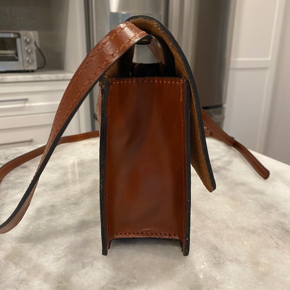 NIB PATRICIA NASH Locri Tooled Leather Crossbody Bag Purse - Picture 7 of 9